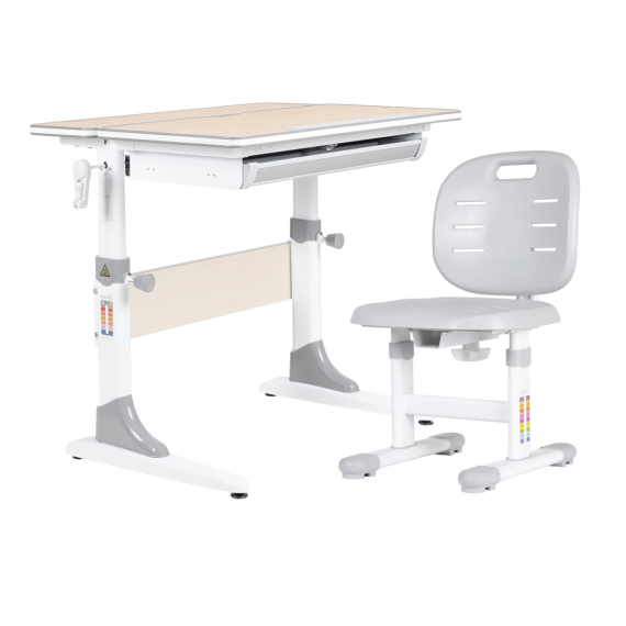 комплект anatomica study-80 парта + стул + выдвижной ящик Anatomica Study 80 Chair Set